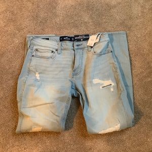 Hollister Super Skinny Jeans 30x30 Light Wash